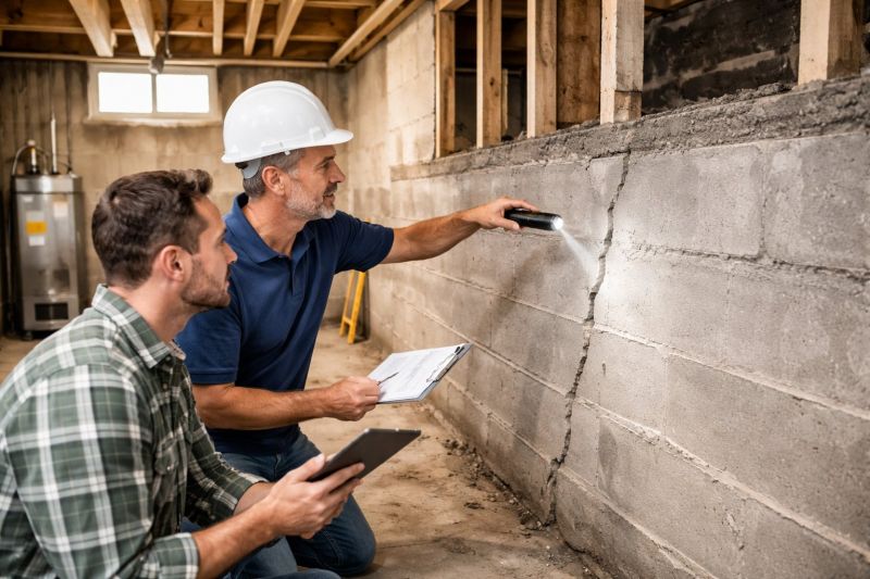 Basement Crack Repair in Brigham City, UT
