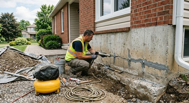 Basement Foundation Repair in Box Elder County, UT