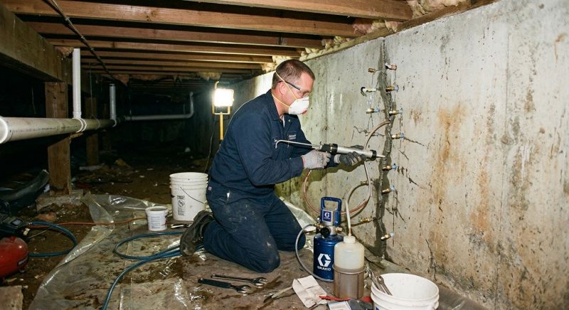 Basement Foundation Repair in Brigham City, UT