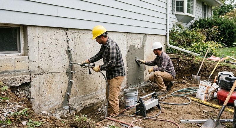 Basement Foundation Repair in Brigham City, UT