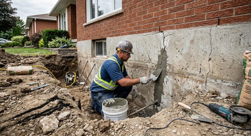 Basement Foundation Repair in Millville, UT