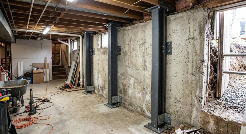 Basement Stabilization in Brigham City, UT