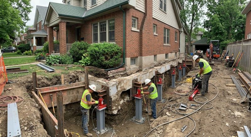 Basement Underpinning in Brigham City, UT