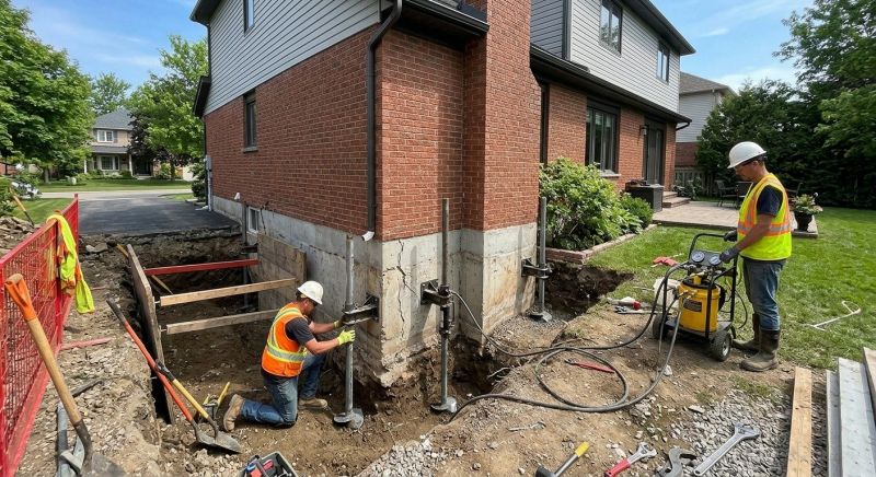 Basement Underpinning in Brigham City, UT