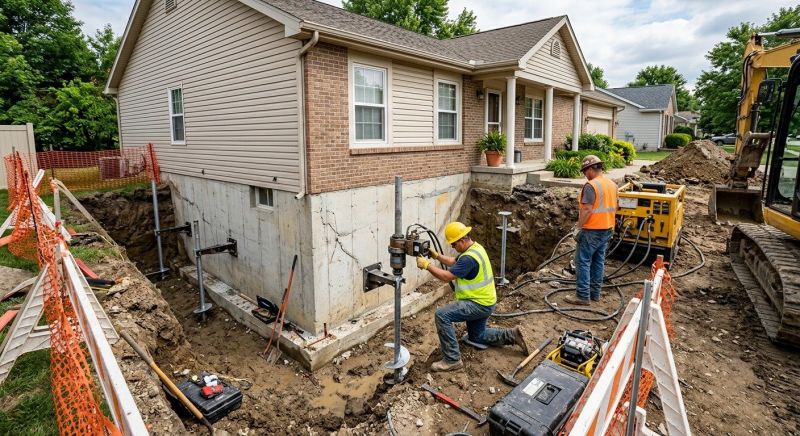 Building Foundation Repair in Tremonton, UT