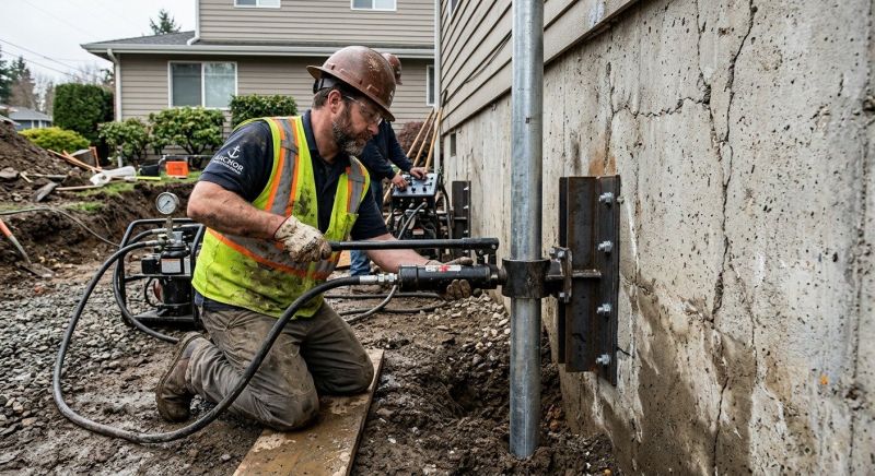 Concrete Foundation Leveling in Logan, UT