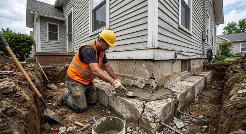 Concrete Foundation Repair in Cache County, UT