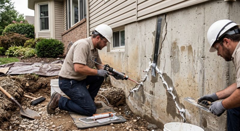 Cracked Foundation Repair in Providence, UT