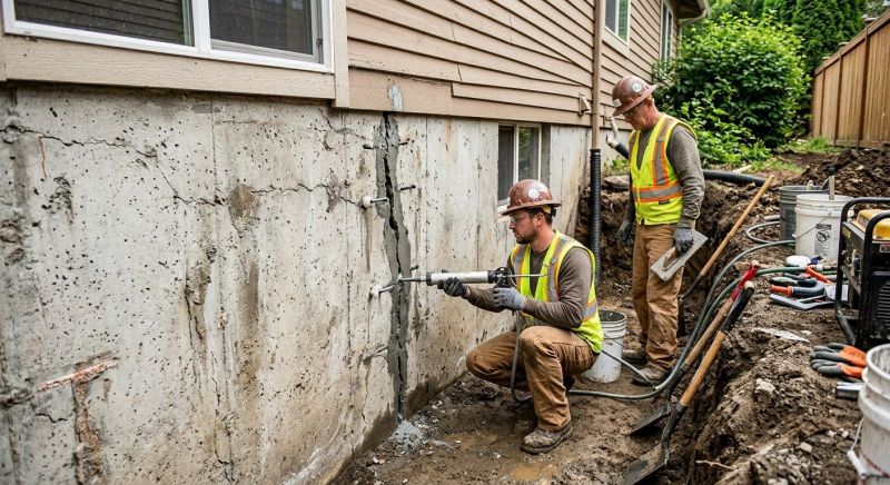 Cracked Foundation Repair in Tremonton, UT