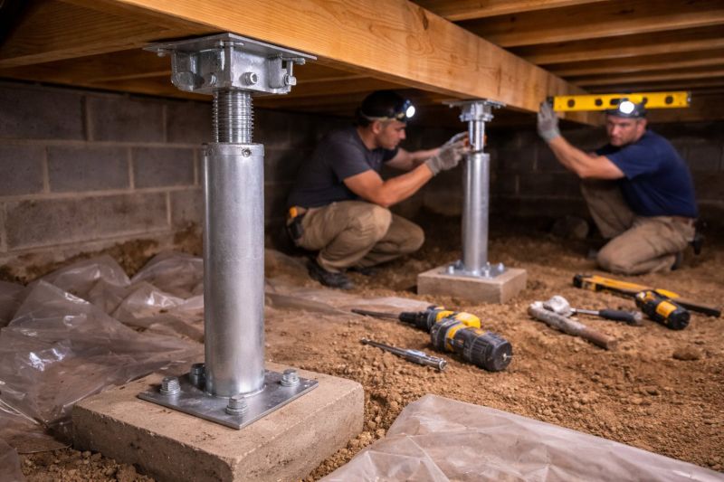 Crawlspace Structural Repair in Brigham City, UT