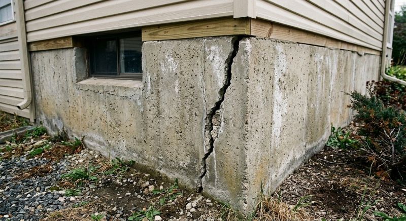 Foundation Crack Repair in Cache County, UT