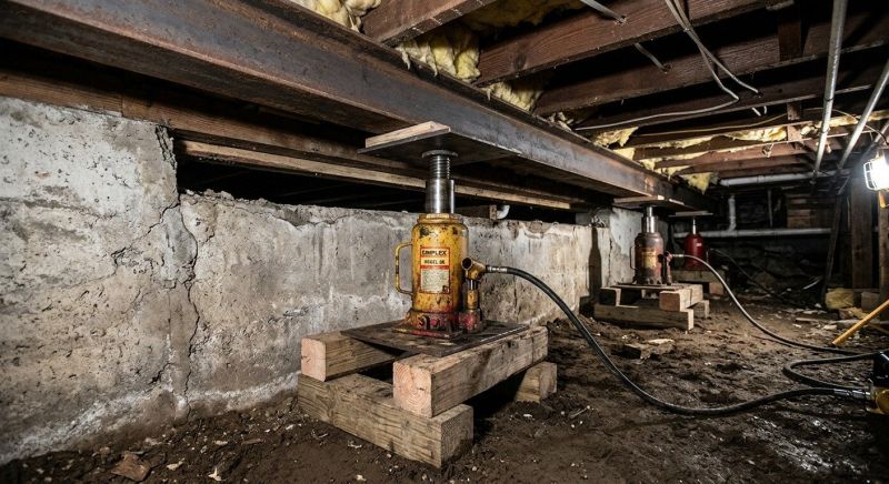 Foundation Jacking in Box Elder County, UT