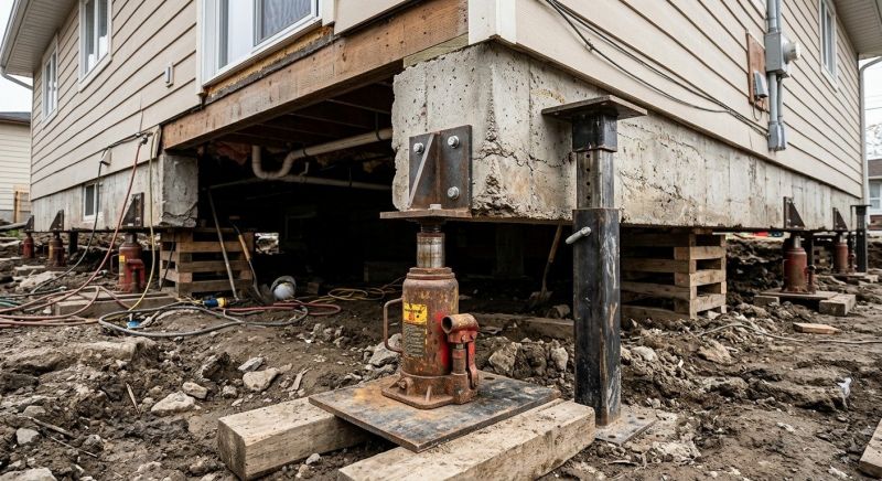 Foundation Jacking in Eden, UT