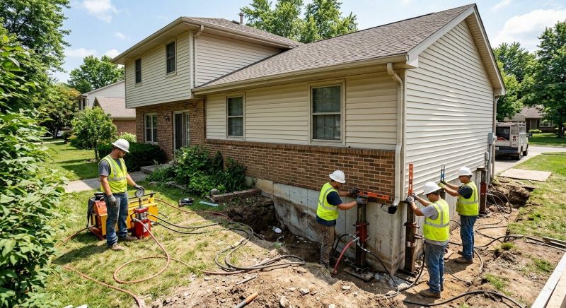 Foundation Jacking in Logan, UT