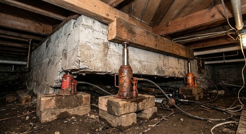 Foundation Jacking in Millville, UT