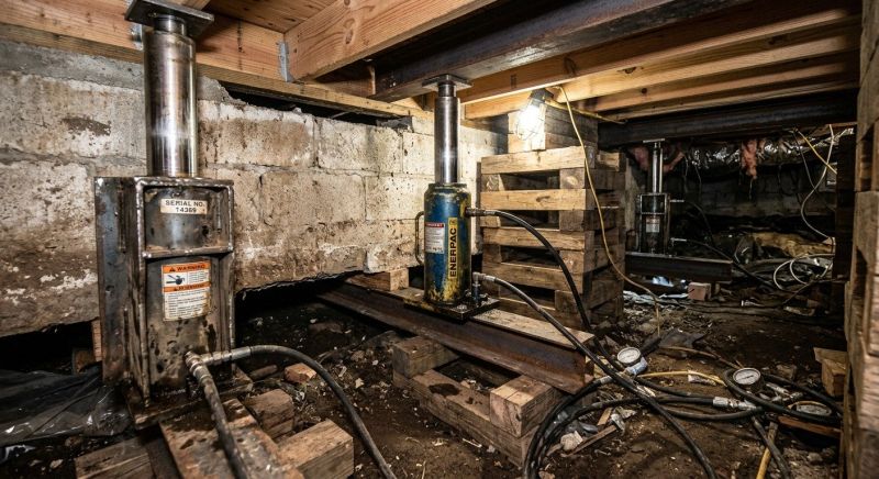 Foundation Jacking in Ogden, UT