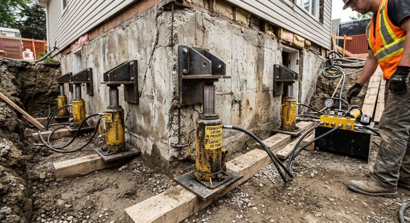 Foundation Jacking in Providence, UT