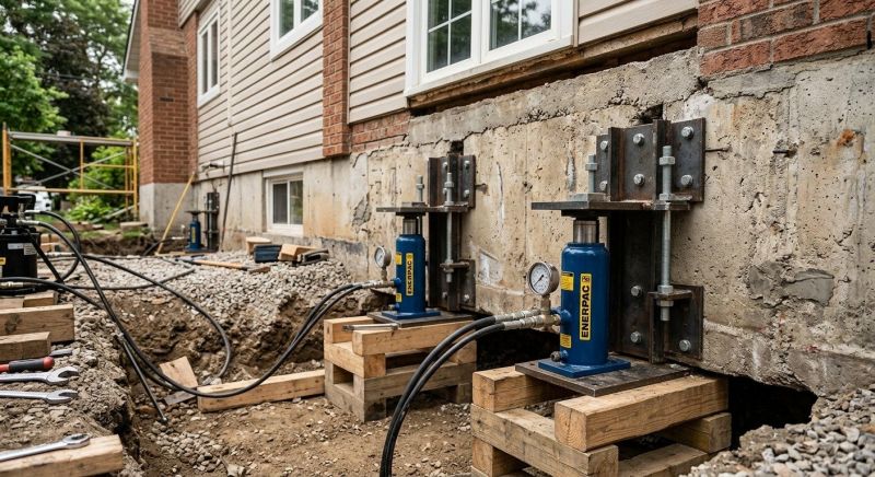 Foundation Jacking in Providence, UT