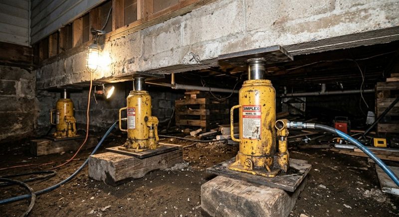 Foundation Jacking in Weber County, UT