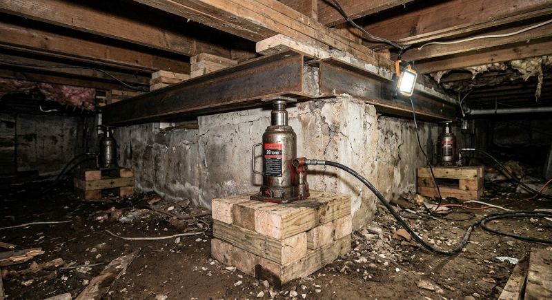 Foundation Jacking in Weber County, UT