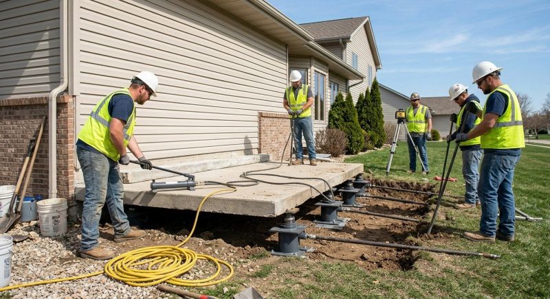 Foundation Lifting in Box Elder County, UT