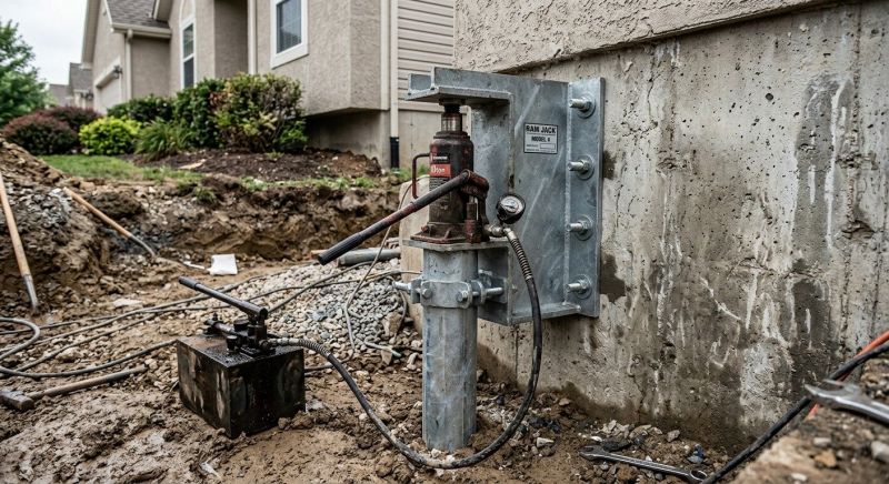 Foundation Pier Leveling in Brigham City, UT