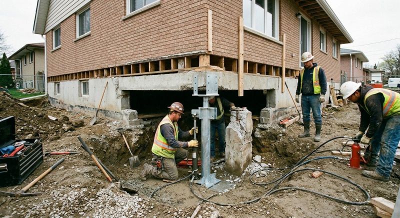 Foundation Pier Repair in Brigham City, UT