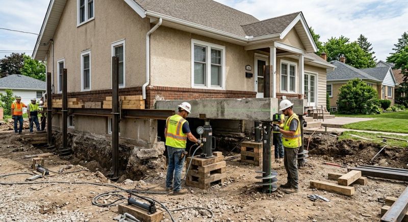 Foundation Releveling in Brigham City, UT