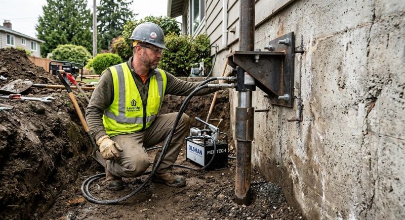 Foundation Releveling in Brigham City, UT