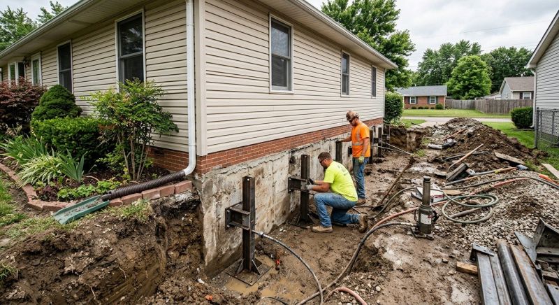 Foundation Stabilizing in Millville, UT