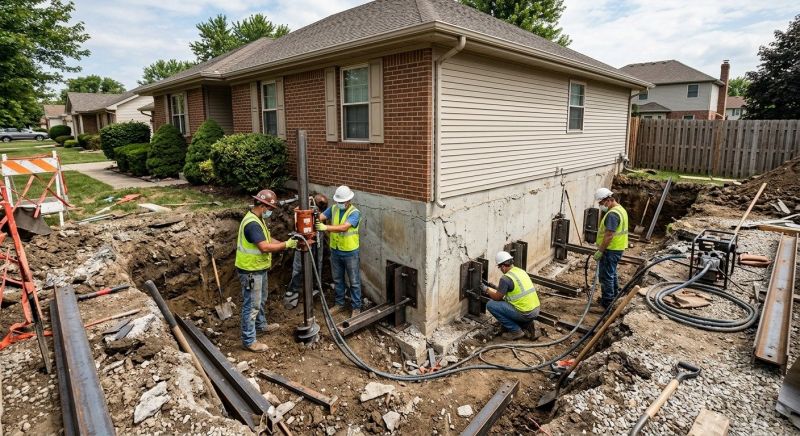 Foundation Structural Repair in Box Elder County, UT