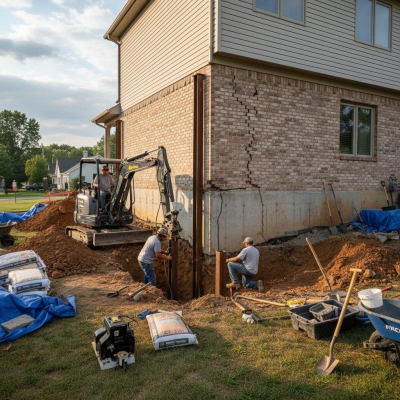 Foundation Structural Repair in Ogden, UT
