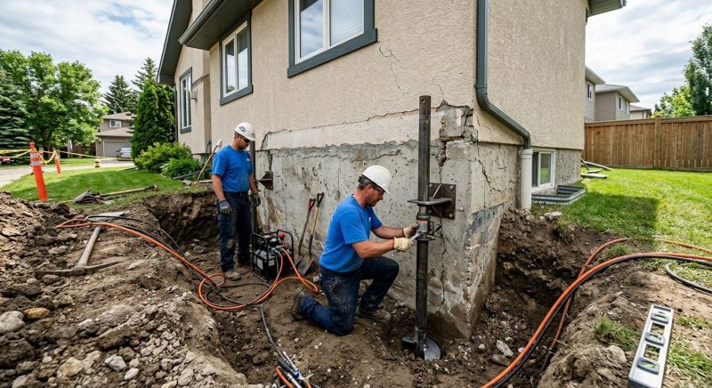 Helical Piers Installation in Brigham City, UT