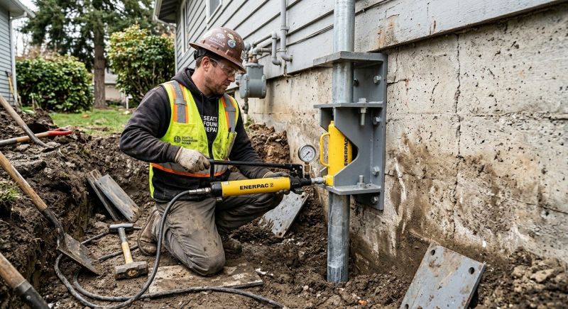 Home Foundation Leveling in Brigham City, UT