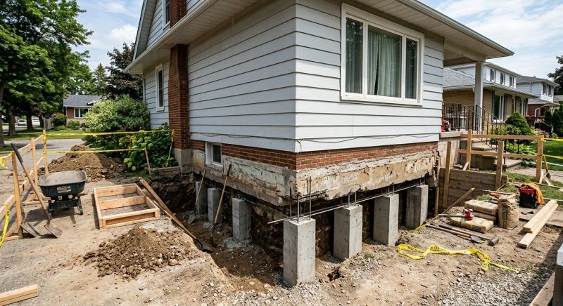House Underpinning in Brigham City, UT