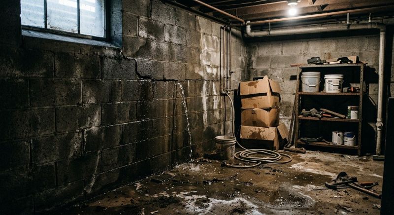 Leaking Foundation Repair in Brigham City, UT