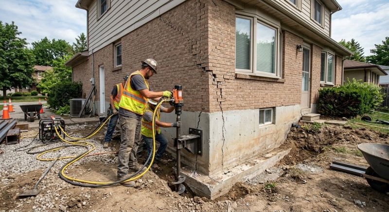 Settling Foundation Service in Brigham City, UT