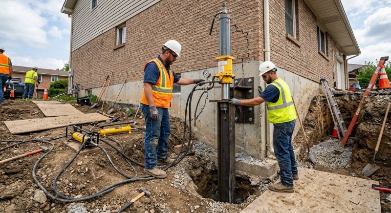 Settling Foundation Service in Brigham City, UT