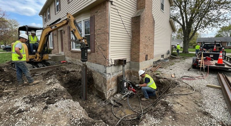 Sinking Foundation Repair in Ogden, UT