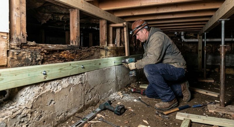 Sinking Foundation Repair in Providence, UT