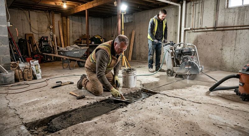 Slab Foundation Repair in Brigham City, UT