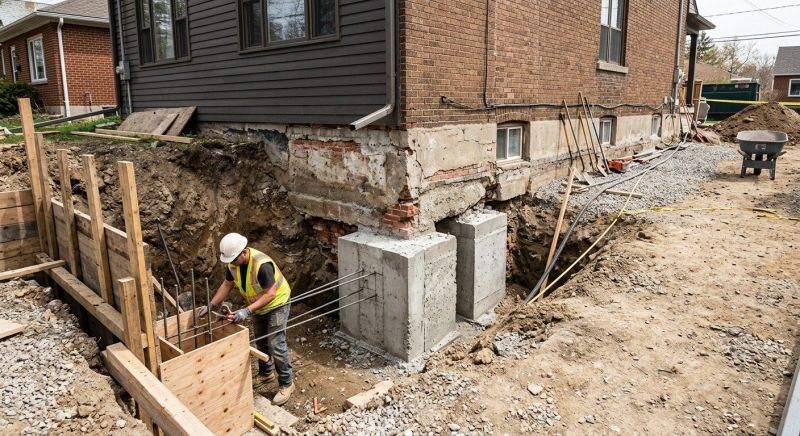 Structural Underpinning in Brigham City, UT