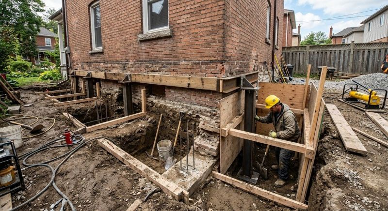 Underpinning Repair in Brigham City, UT